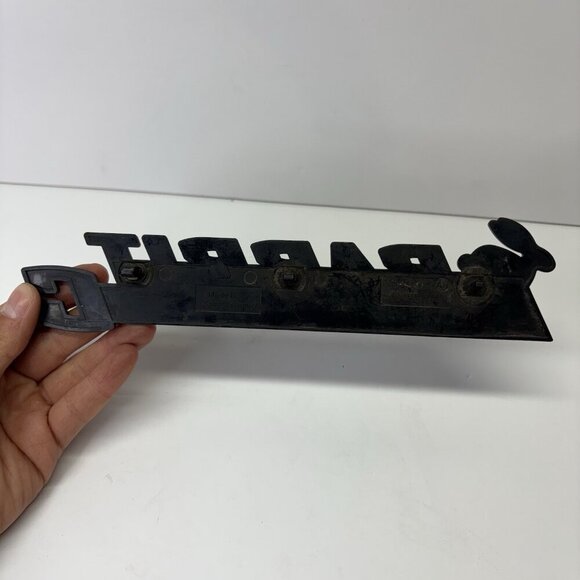 75 76 77 78 79 80 81 82 83 84 VW RABBIT C REAR EMBLEM LOGO BADGE USED OEM A24234 - Picture 5 of 5